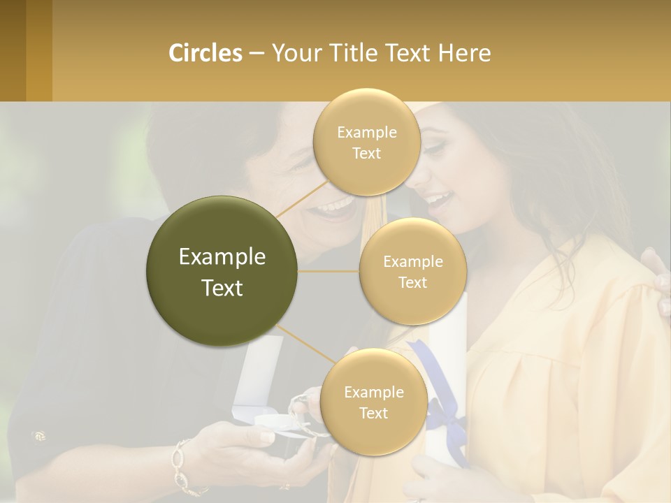 Calm Portrait Older PowerPoint Template