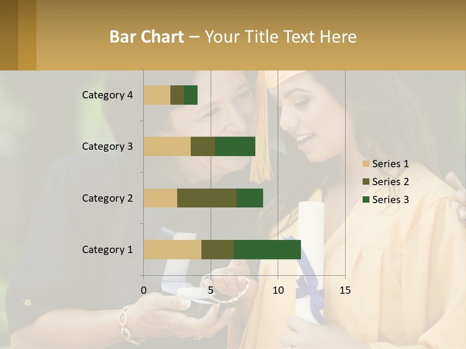 Calm Portrait Older PowerPoint Template
