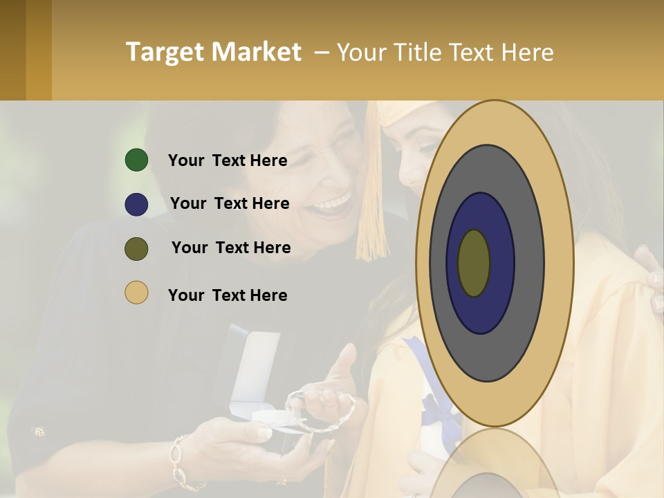 Calm Portrait Older PowerPoint Template