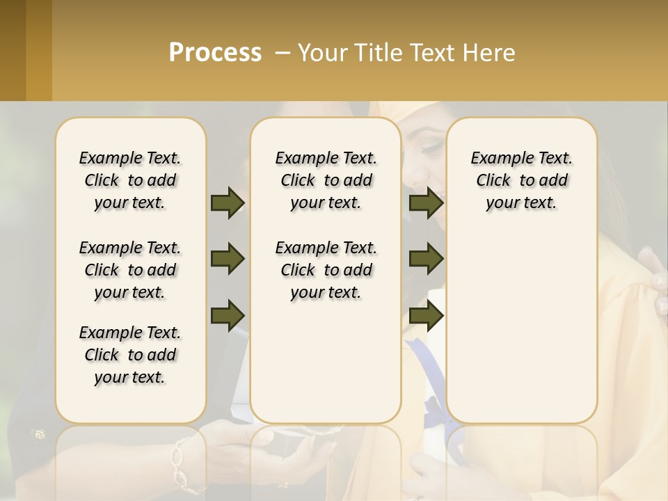 Calm Portrait Older PowerPoint Template