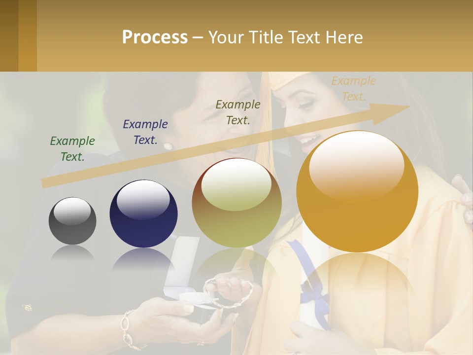 Calm Portrait Older PowerPoint Template