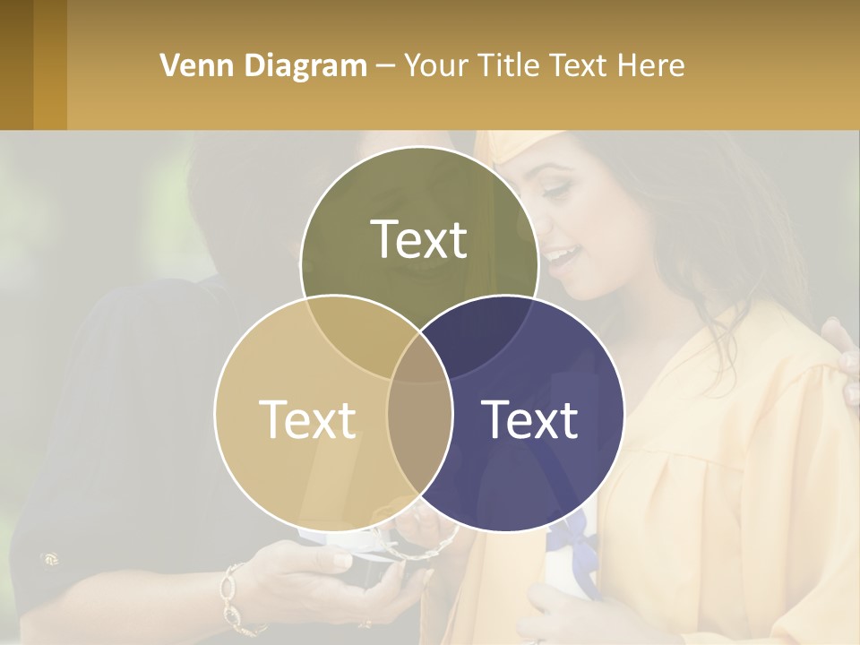 Calm Portrait Older PowerPoint Template