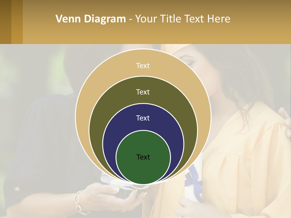 Calm Portrait Older PowerPoint Template
