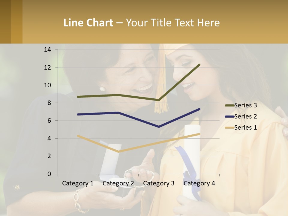 Calm Portrait Older PowerPoint Template