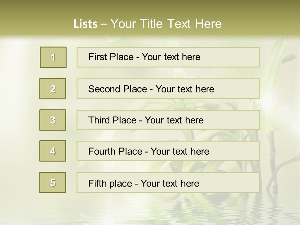 Wellness Older Peaceful PowerPoint Template