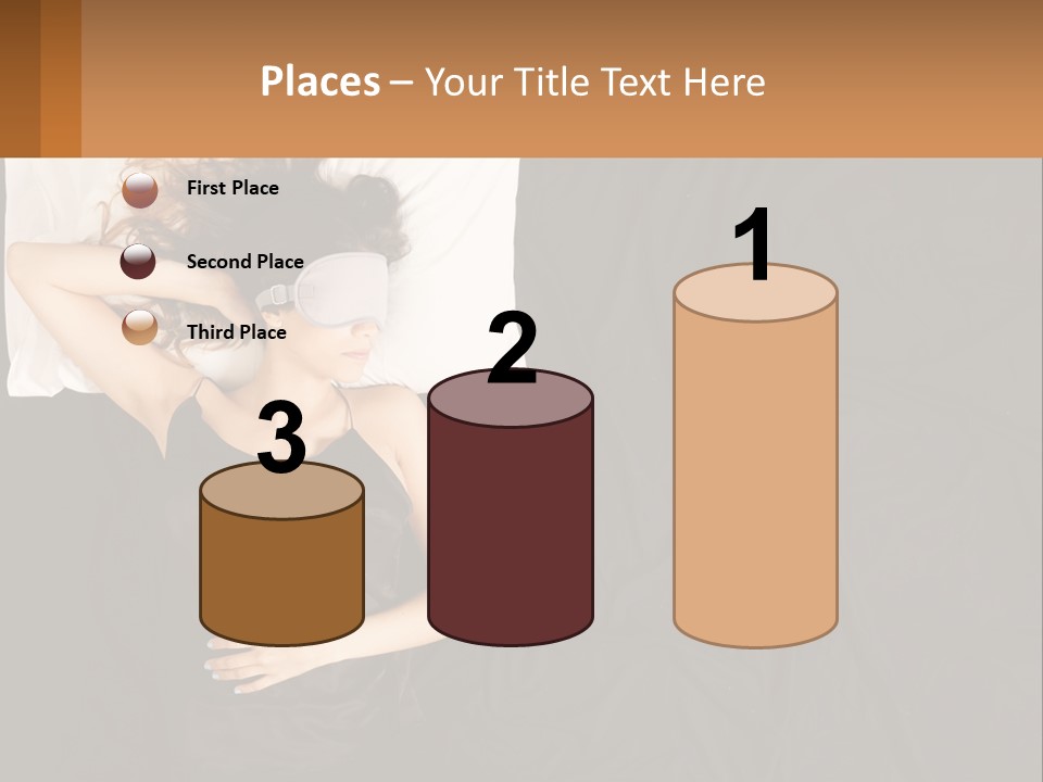 Older Portrait Peaceful PowerPoint Template