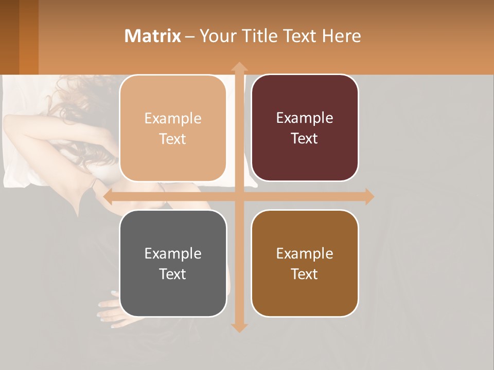 Older Portrait Peaceful PowerPoint Template