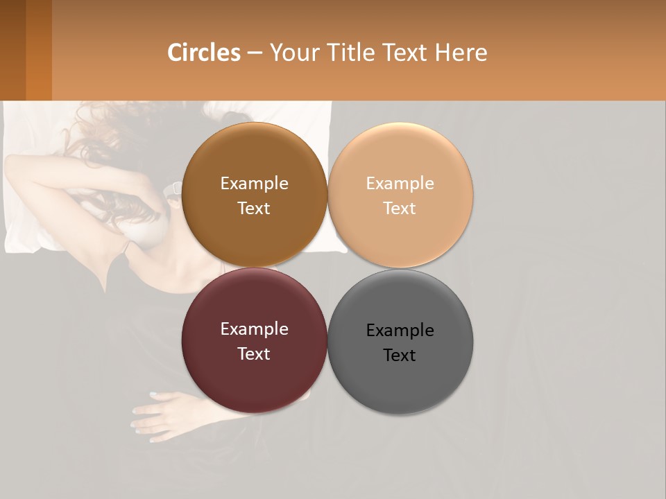 Older Portrait Peaceful PowerPoint Template