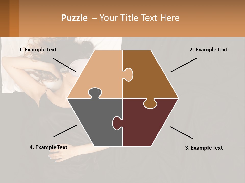 Older Portrait Peaceful PowerPoint Template