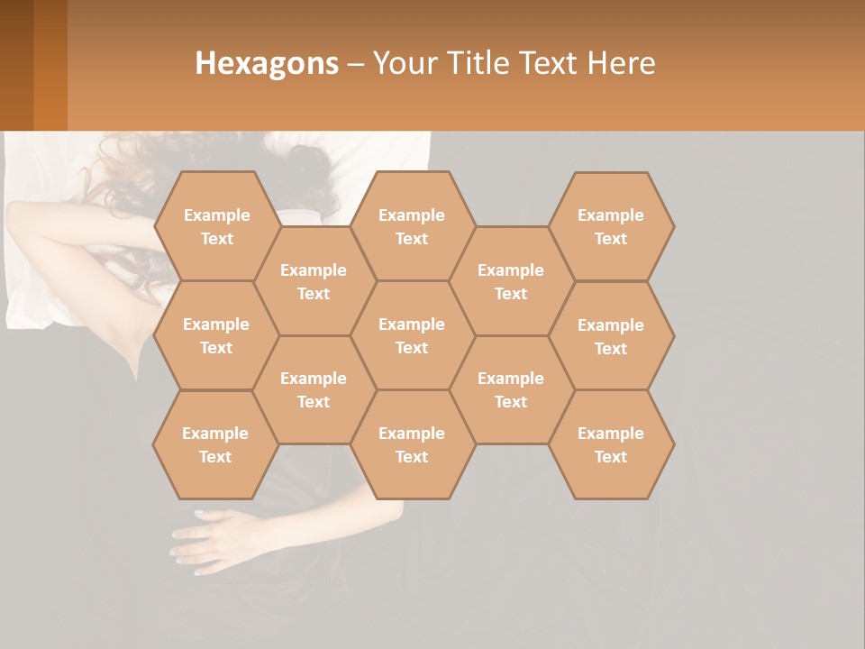 Older Portrait Peaceful PowerPoint Template