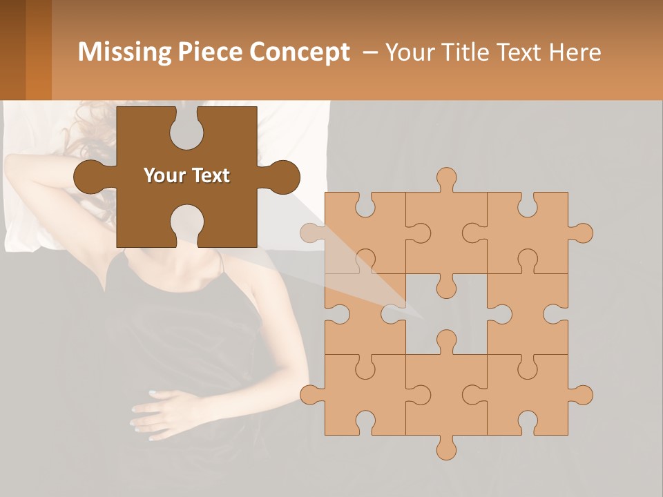 Older Portrait Peaceful PowerPoint Template