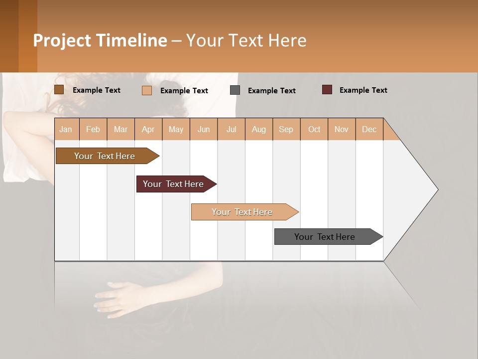 Older Portrait Peaceful PowerPoint Template