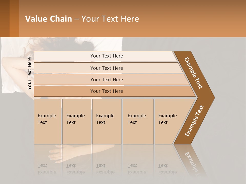 Older Portrait Peaceful PowerPoint Template