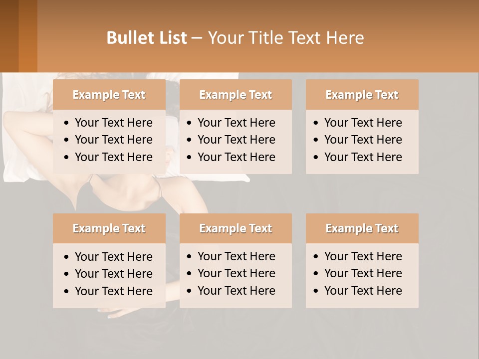 Older Portrait Peaceful PowerPoint Template