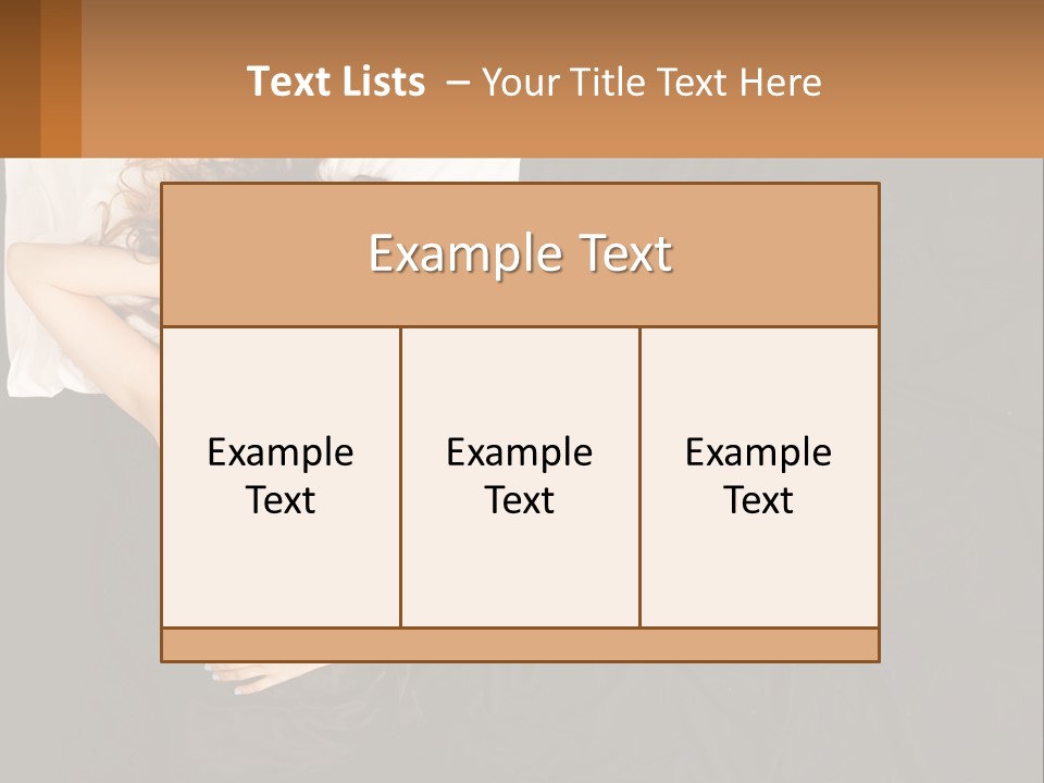 Older Portrait Peaceful PowerPoint Template