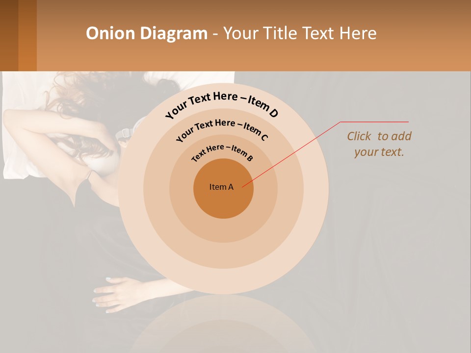 Older Portrait Peaceful PowerPoint Template