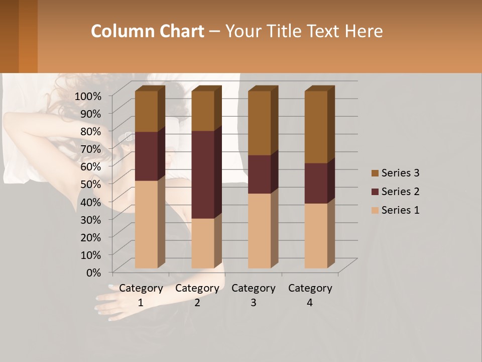 Older Portrait Peaceful PowerPoint Template