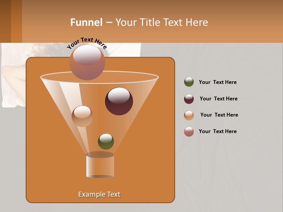 Older Portrait Peaceful PowerPoint Template