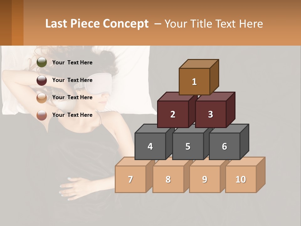 Older Portrait Peaceful PowerPoint Template