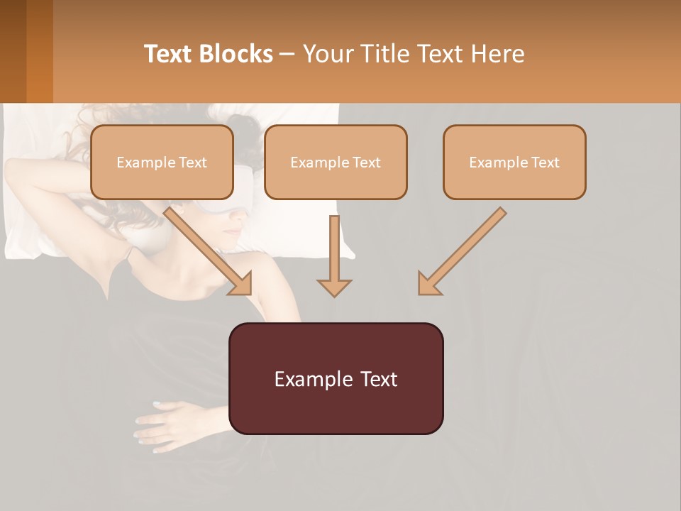 Older Portrait Peaceful PowerPoint Template