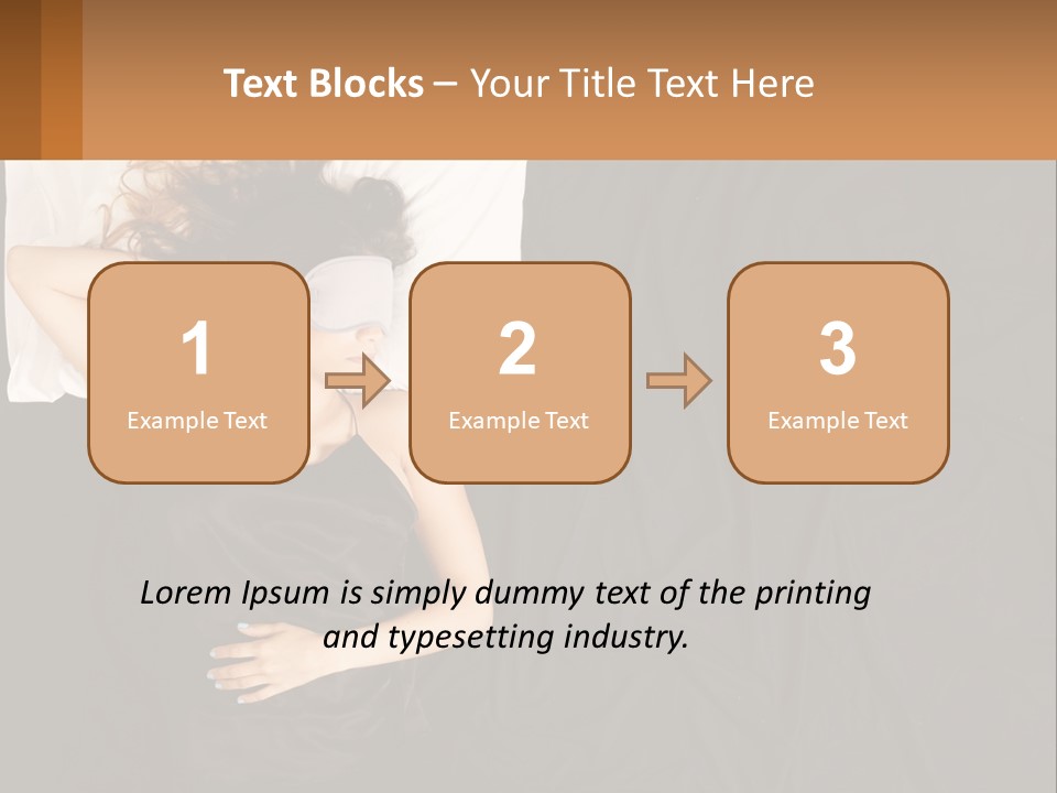 Older Portrait Peaceful PowerPoint Template