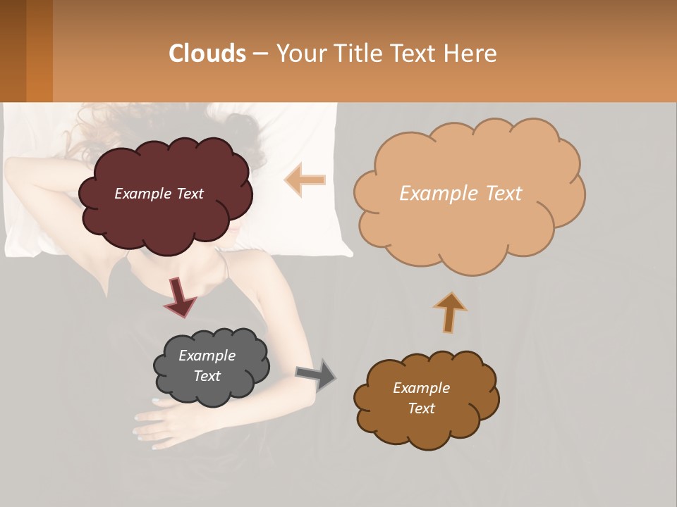 Older Portrait Peaceful PowerPoint Template