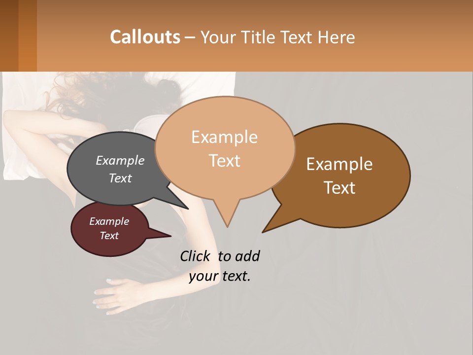 Older Portrait Peaceful PowerPoint Template