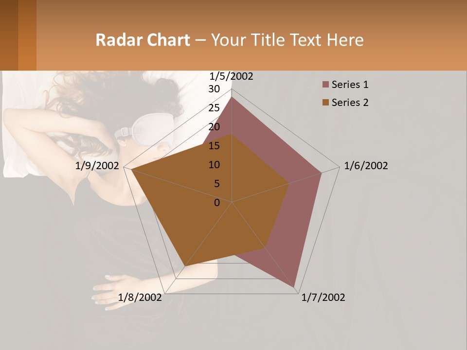 Older Portrait Peaceful PowerPoint Template