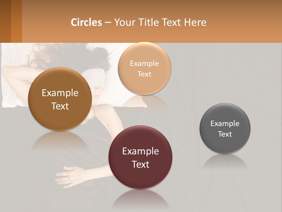 Older Portrait Peaceful PowerPoint Template