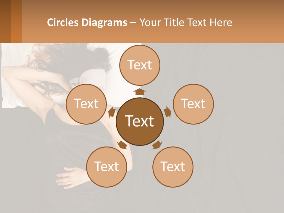 Older Portrait Peaceful PowerPoint Template