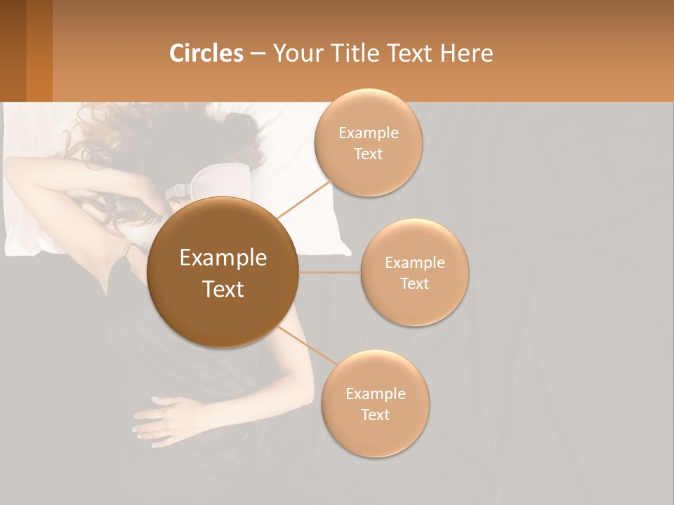 Older Portrait Peaceful PowerPoint Template