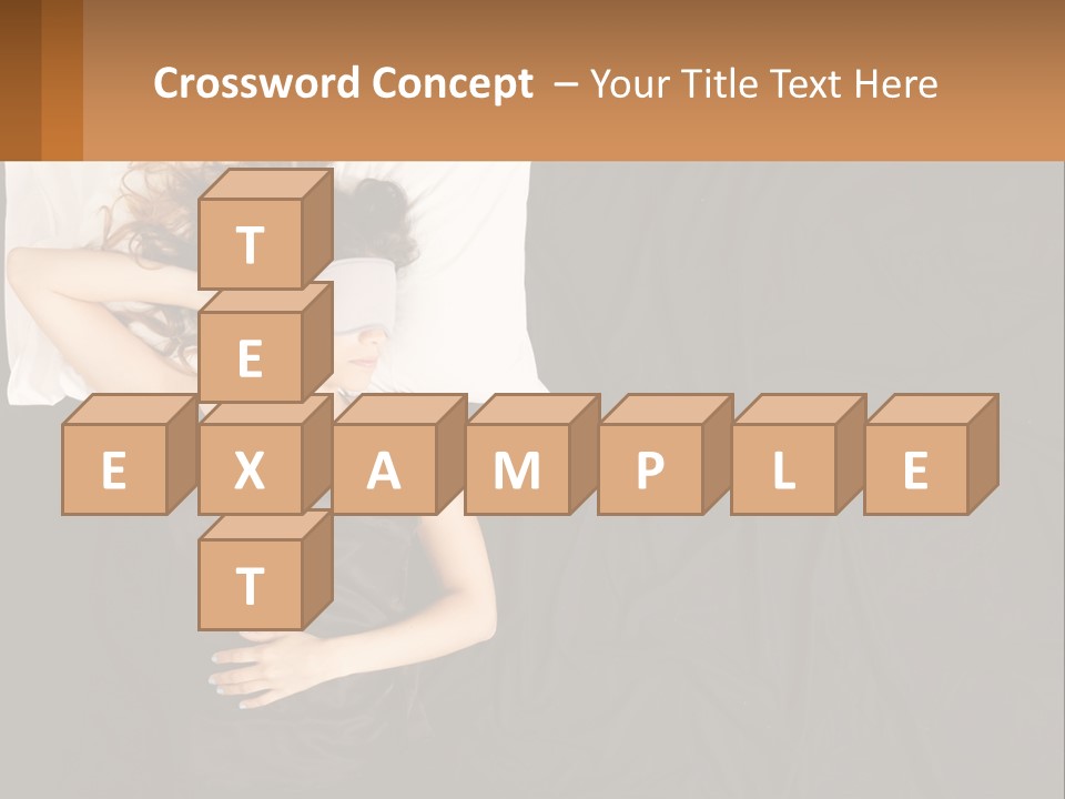 Older Portrait Peaceful PowerPoint Template