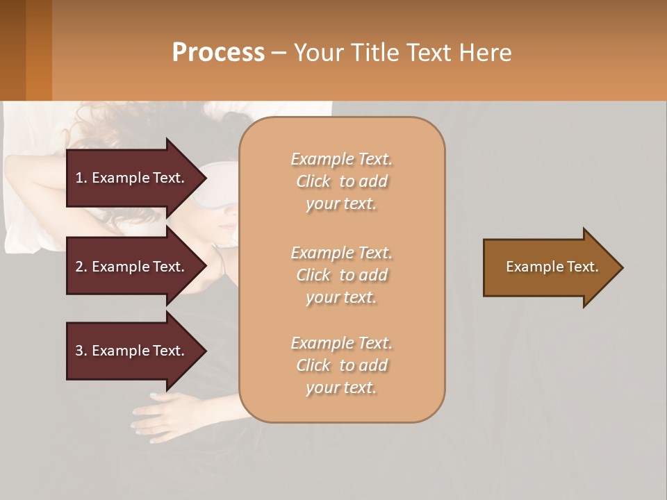 Older Portrait Peaceful PowerPoint Template