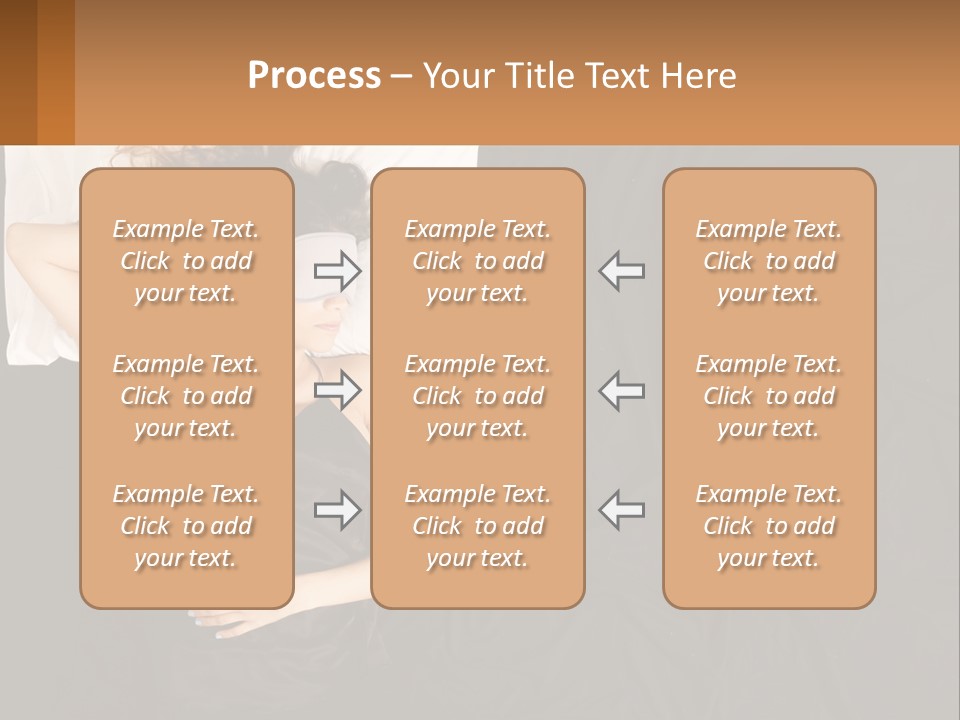 Older Portrait Peaceful PowerPoint Template