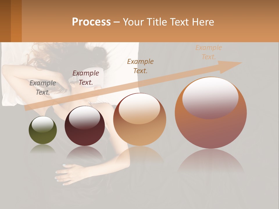 Older Portrait Peaceful PowerPoint Template