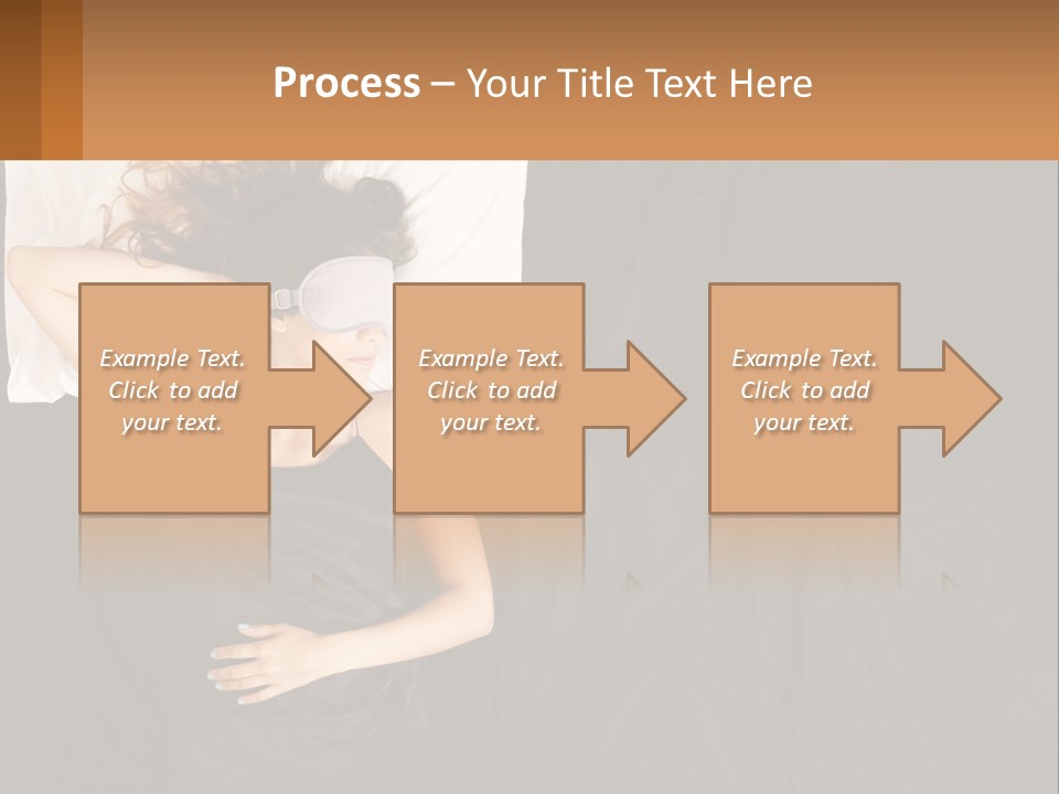 Older Portrait Peaceful PowerPoint Template