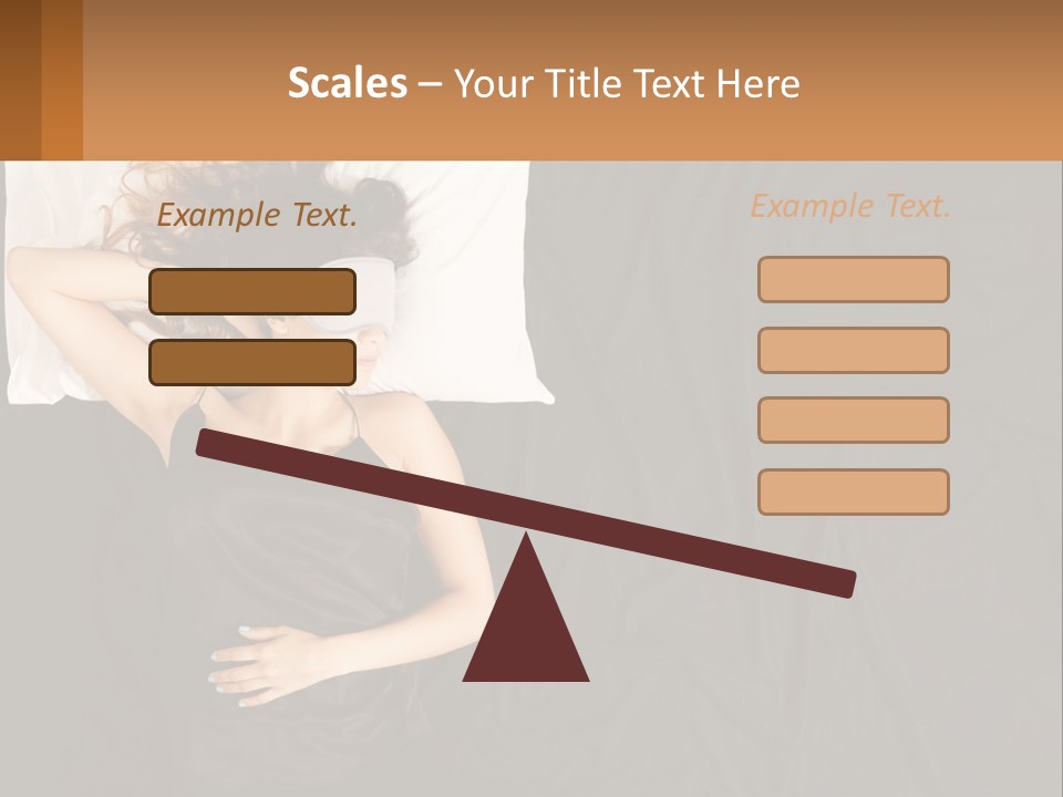 Older Portrait Peaceful PowerPoint Template