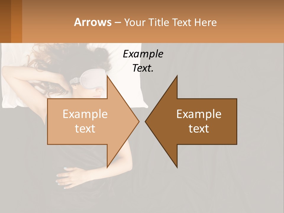 Older Portrait Peaceful PowerPoint Template