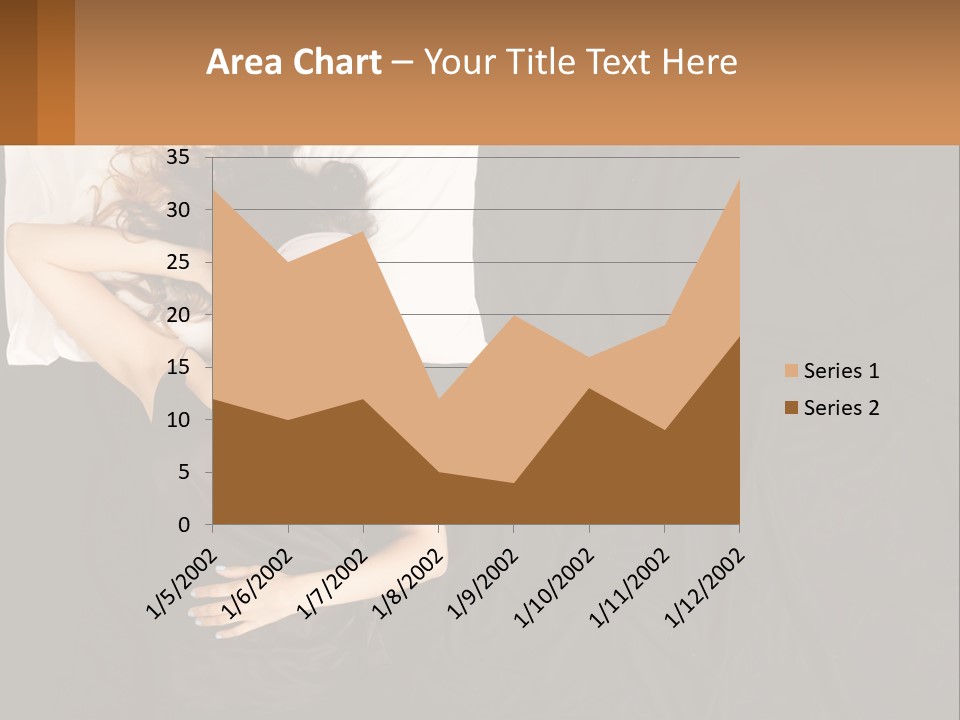 Older Portrait Peaceful PowerPoint Template