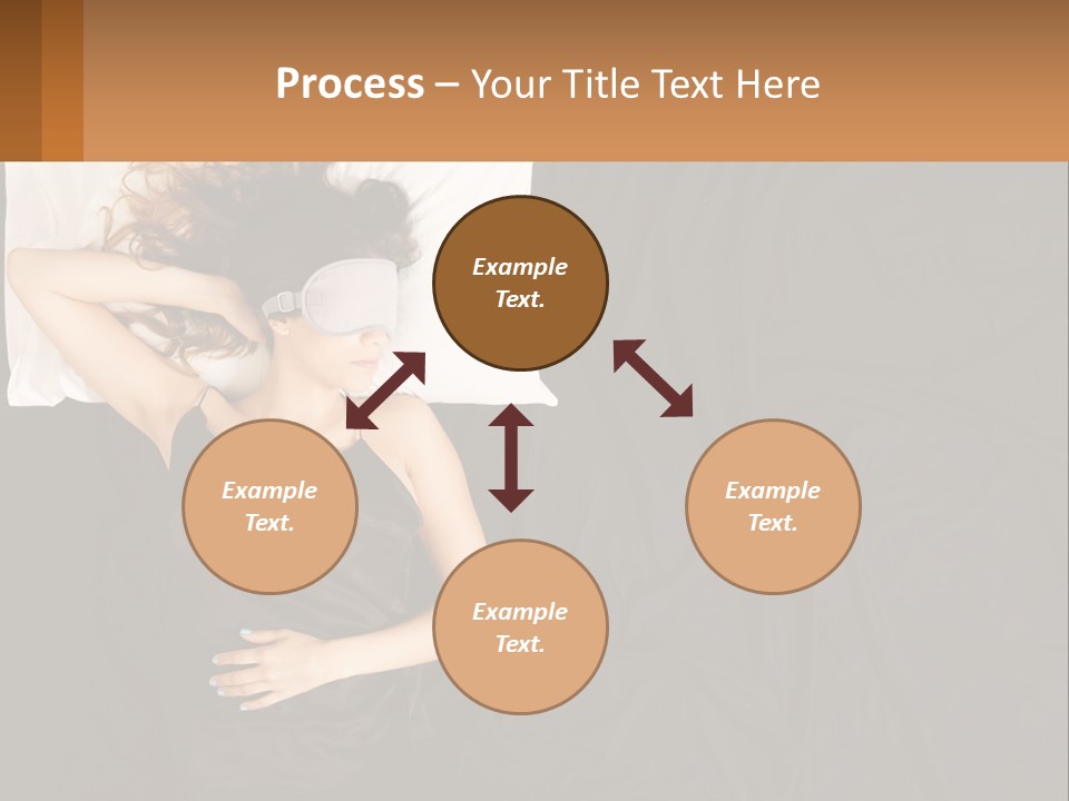 Older Portrait Peaceful PowerPoint Template