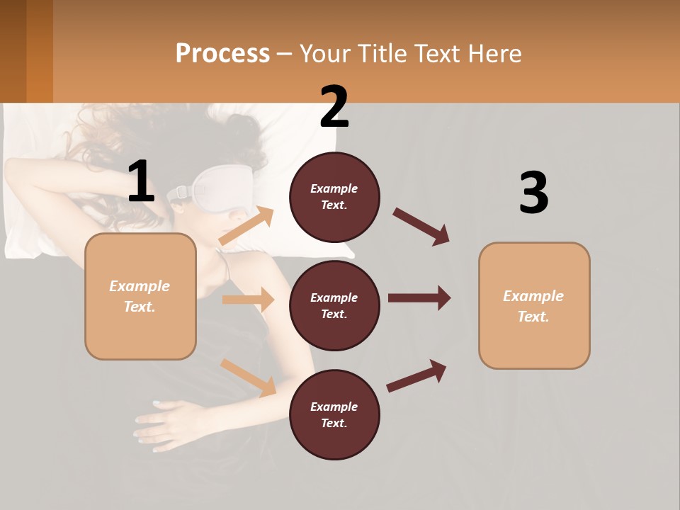 Older Portrait Peaceful PowerPoint Template