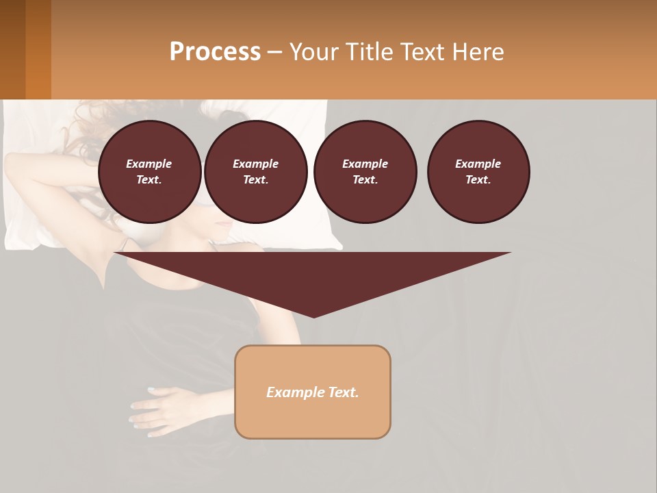Older Portrait Peaceful PowerPoint Template
