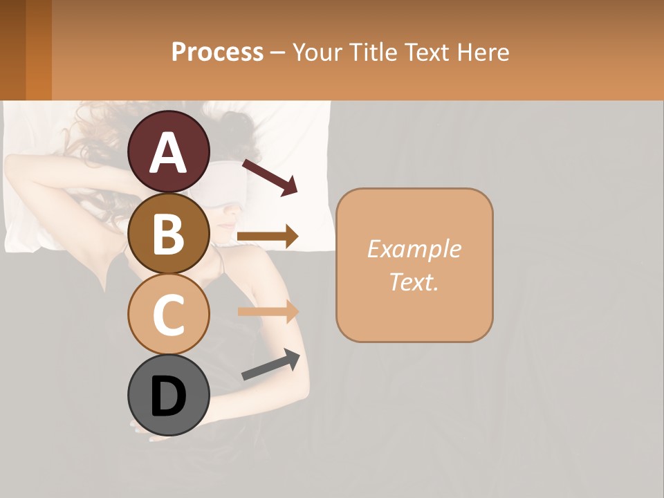 Older Portrait Peaceful PowerPoint Template
