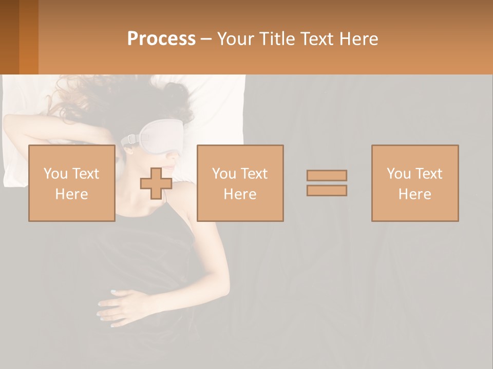 Older Portrait Peaceful PowerPoint Template