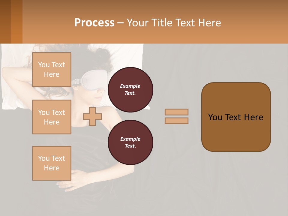 Older Portrait Peaceful PowerPoint Template