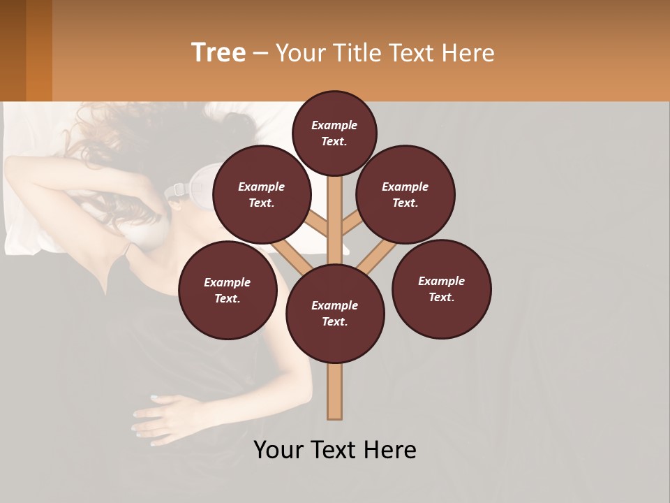 Older Portrait Peaceful PowerPoint Template