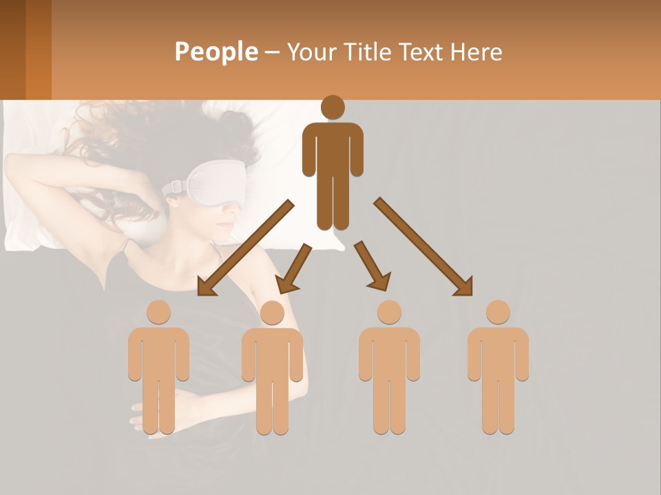 Older Portrait Peaceful PowerPoint Template