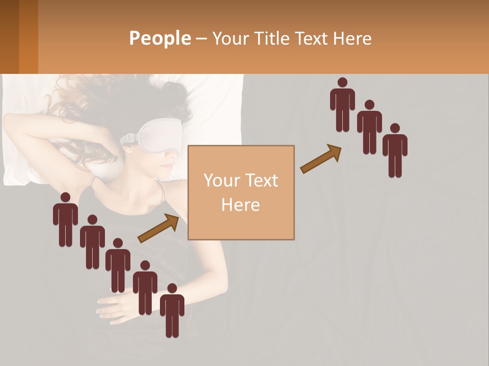 Older Portrait Peaceful PowerPoint Template