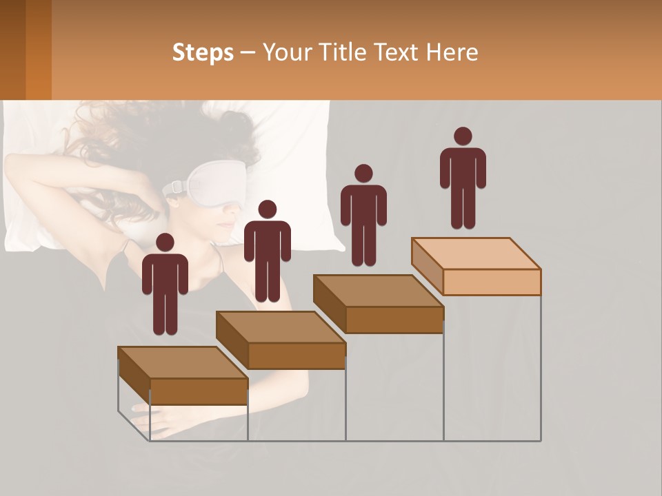 Older Portrait Peaceful PowerPoint Template