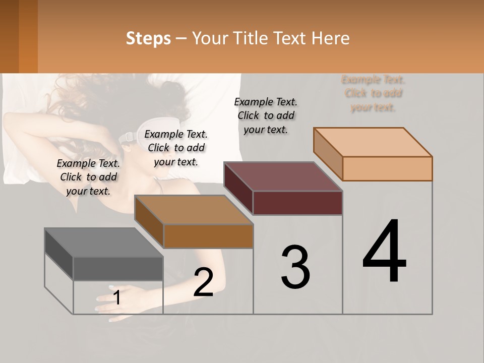 Older Portrait Peaceful PowerPoint Template